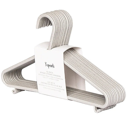 Wheat Straw Hangers - Speckled Grey
