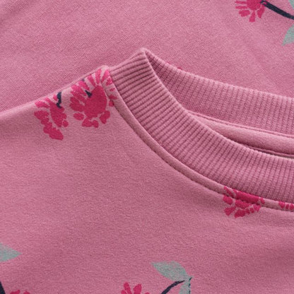 Cherry Ruffle Sweatshirt