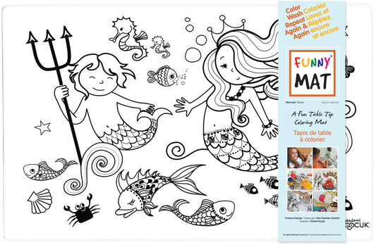 Mermaid Colouring Mat