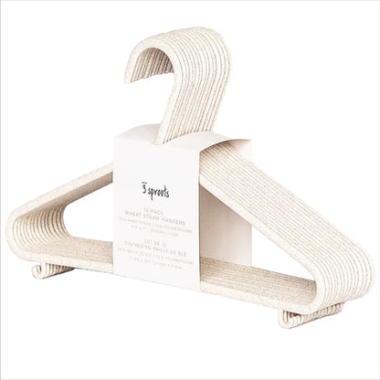 Wheat Straw Hangers - Speckled Cream