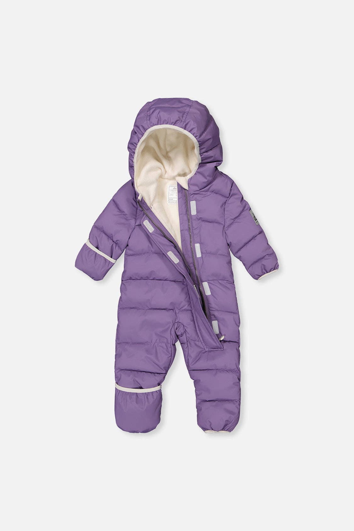 Baby Cloud One Piece Snowsuit Adapted For Car Seats Violet