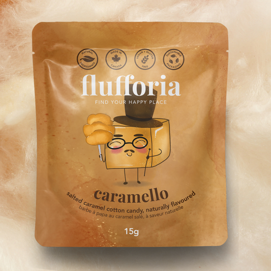 Caramello | Salted Caramel Cotton Candy | Organic + Natural