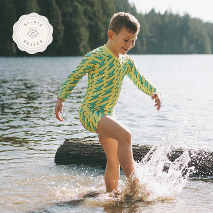 Shorty Sunsuit - Electri-cute