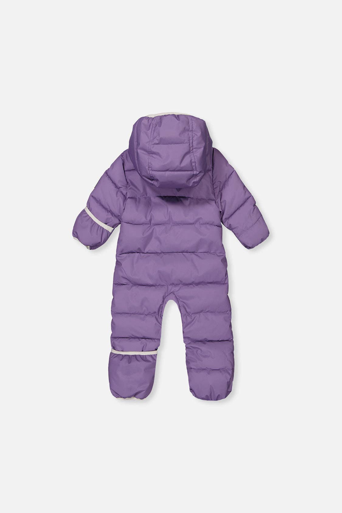 Baby Cloud One Piece Snowsuit Adapted For Car Seats Violet