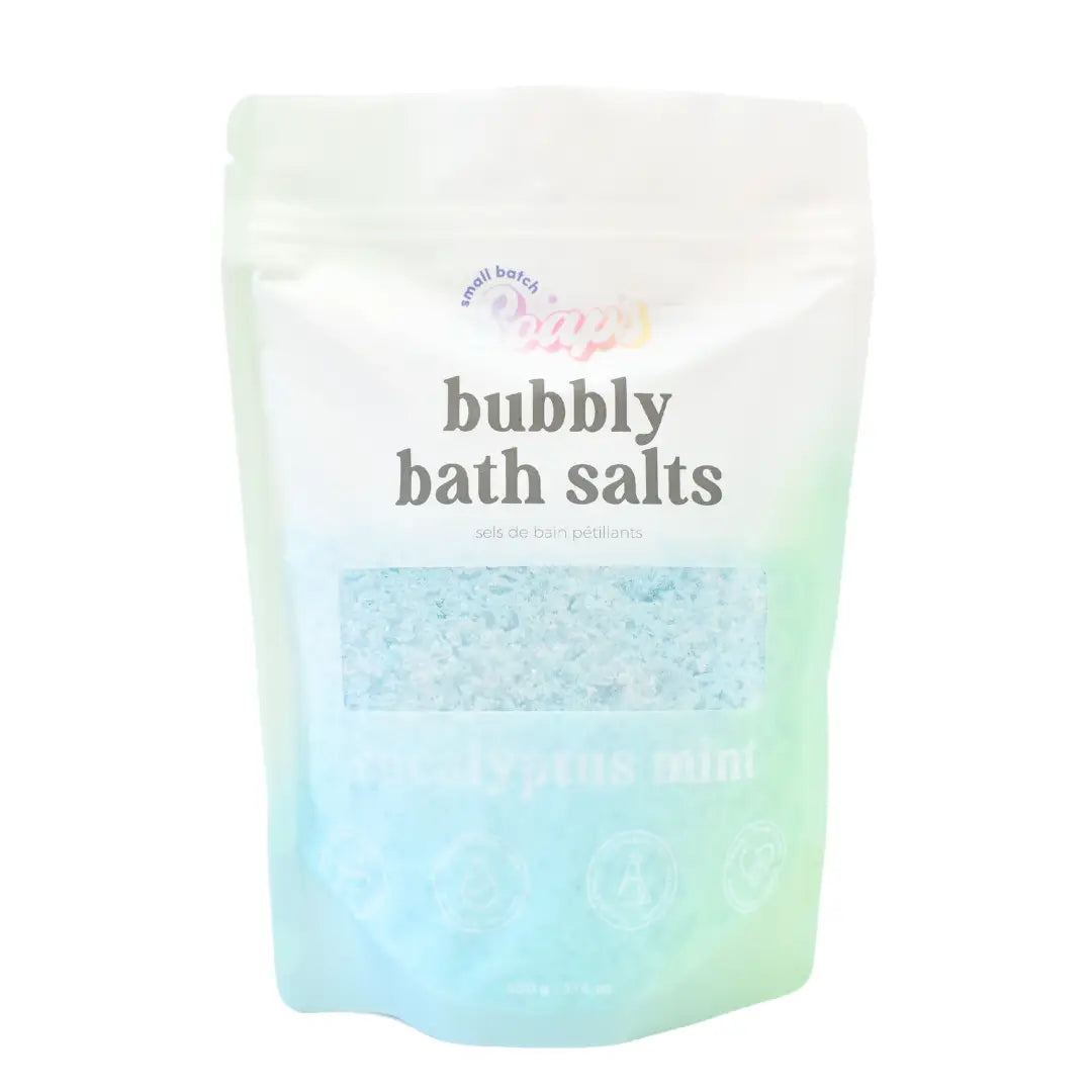 Eucalyptus Mint Bubbly Bath Salts (Mini 125g)