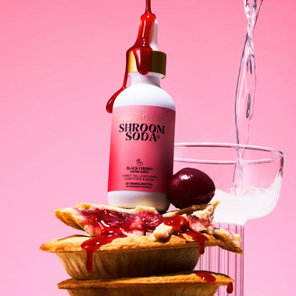 Black Cherry Shroom Soda