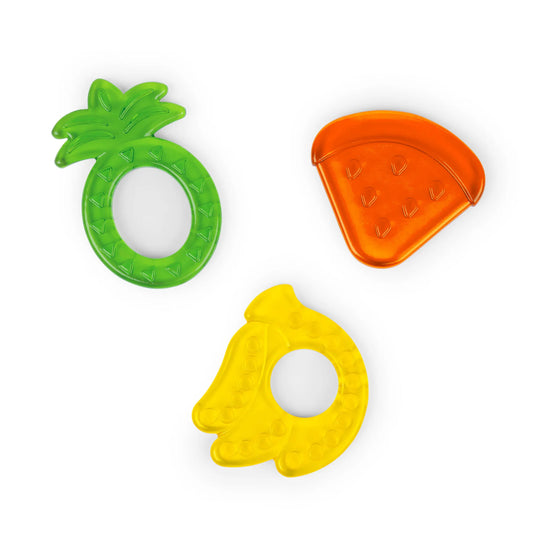 Juicy Chews 3-Pack Textured Teethers