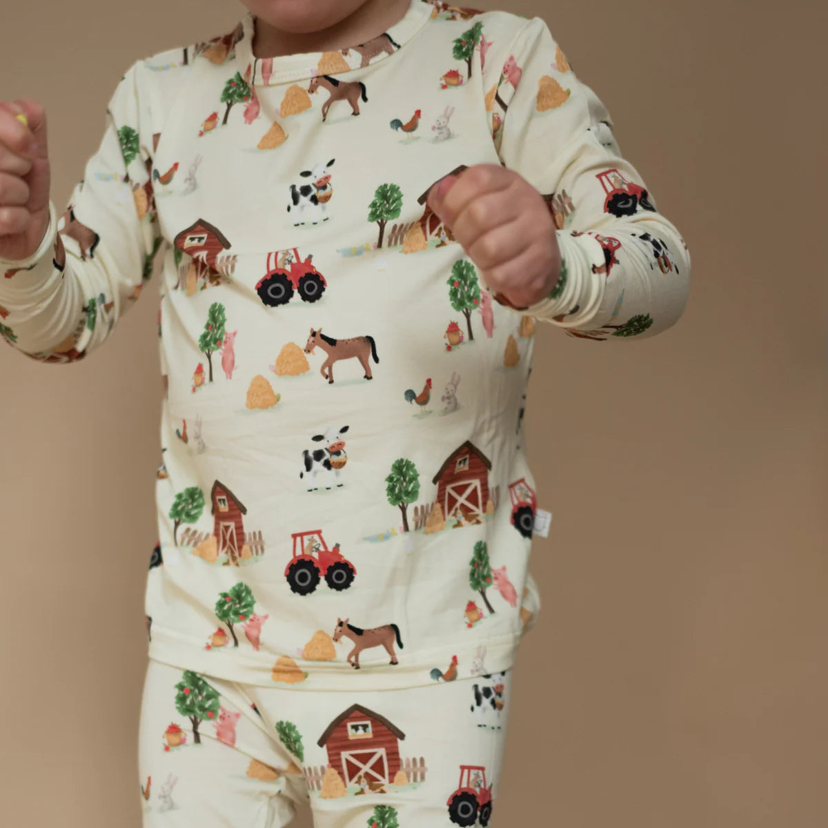 Easter on the Farm Bamboo Two-Piece PJs