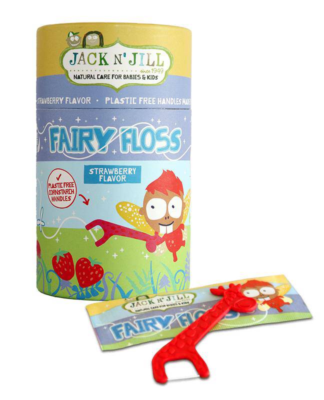 Fairy Floss Dental Flossers - 30 pack - Fruit Flavor