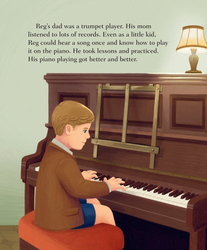 Elton John: A Little Golden Book Biography