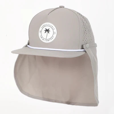 Snapback Sunhat - Warm Grey