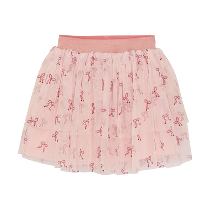 Pink Glitter Bow Skirt