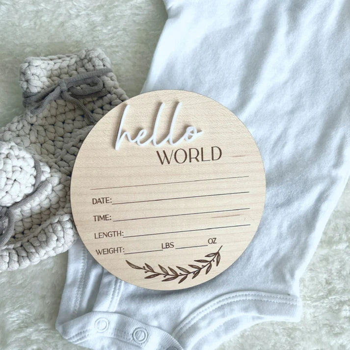 Birth Announcement Signs