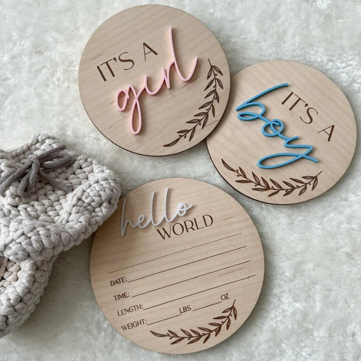Birth Announcement Signs
