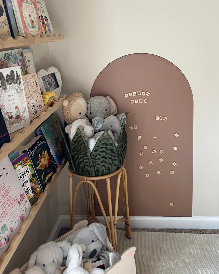 *NEW MAGIC GRIP BACKING* Magic Playwall - Original Arch Magnetic Wall Decal for Kids