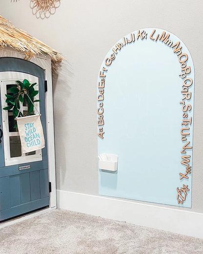 *NEW MAGIC GRIP BACKING* Magic Playwall - Original Arch Magnetic Wall Decal for Kids