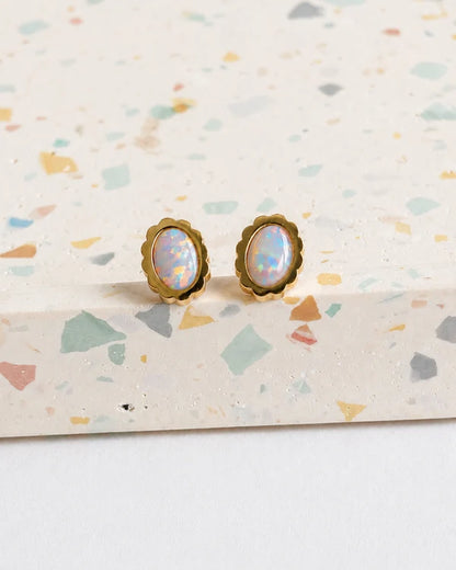 Opal Studs