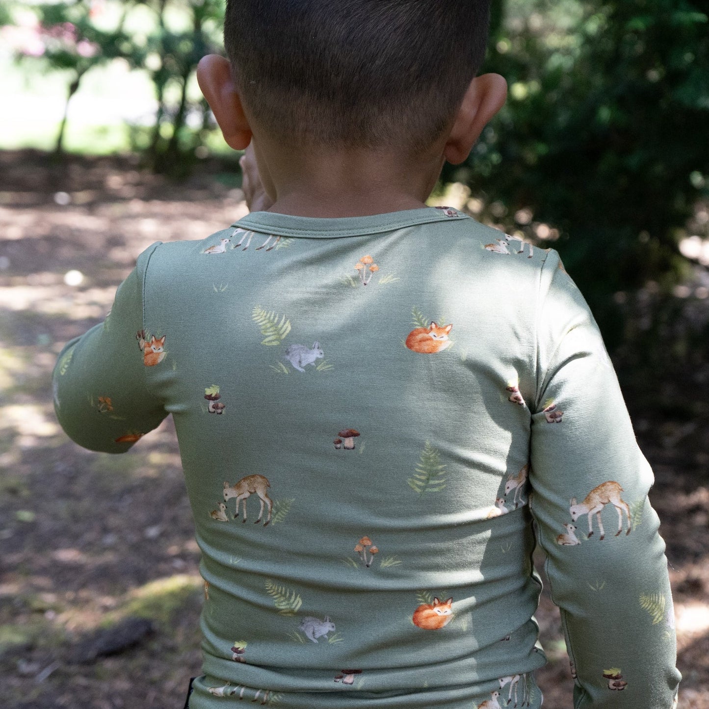 Forest Friends Bamboo L/S PJ Set