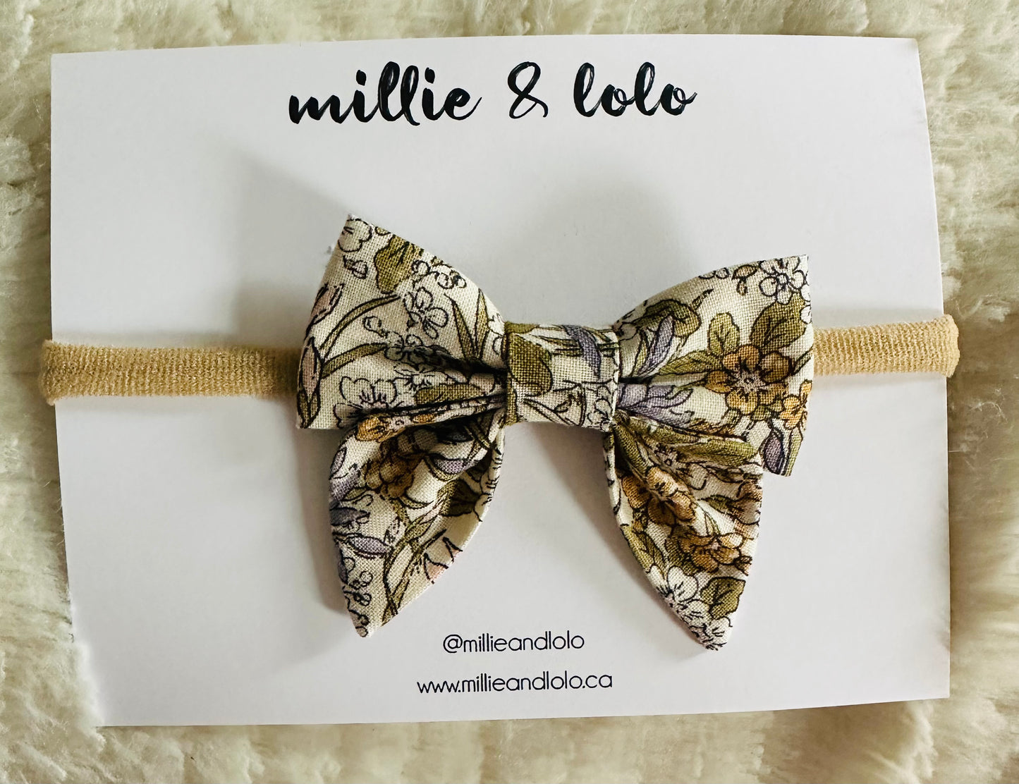 HEADBAND Adeline Bow (Mini)