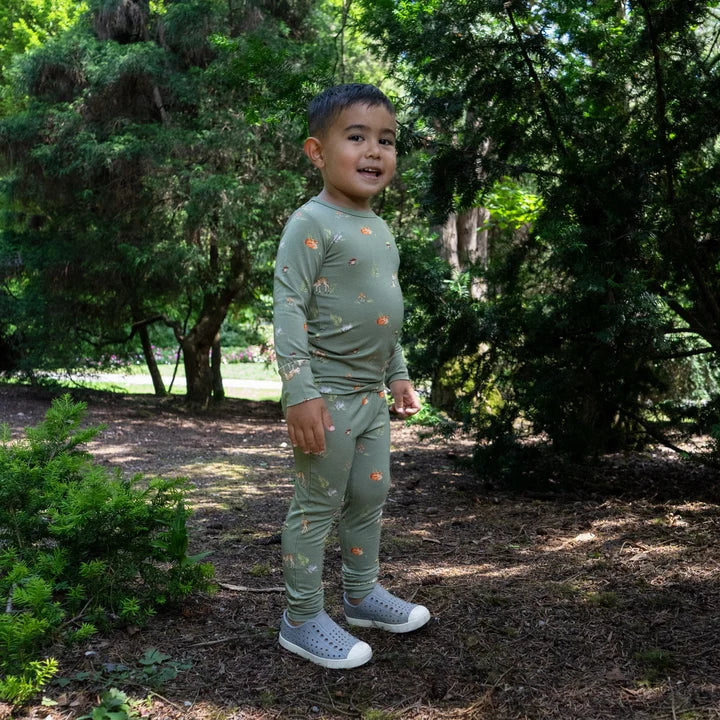 Forest Friends Bamboo L/S PJ Set