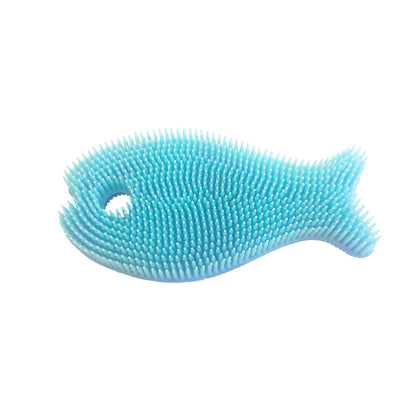 Silicone Fish Bath Scrub