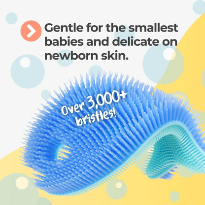 Silicone Fish Bath Scrub