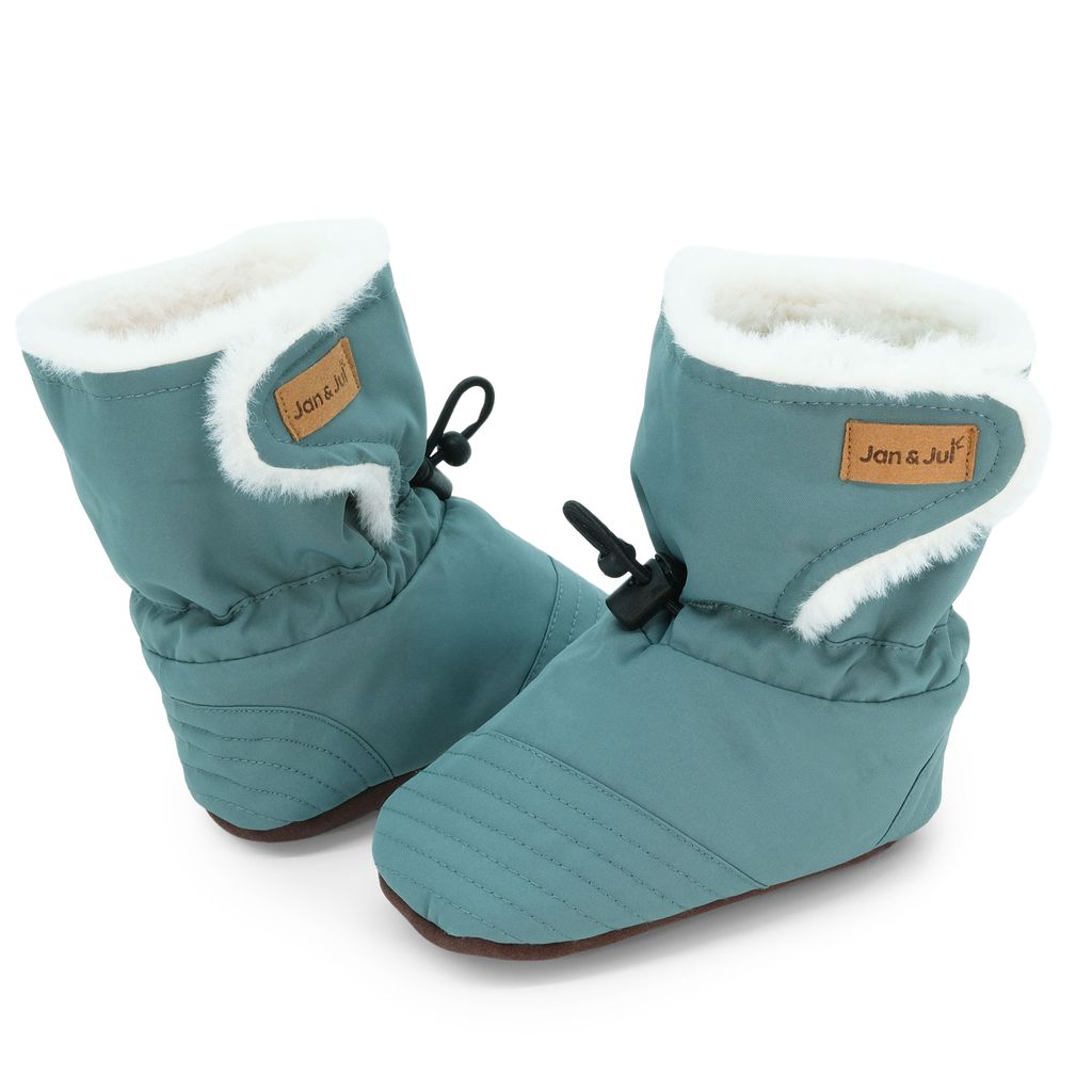 Dark Spruce - Baby Stay-Put Winter Booties