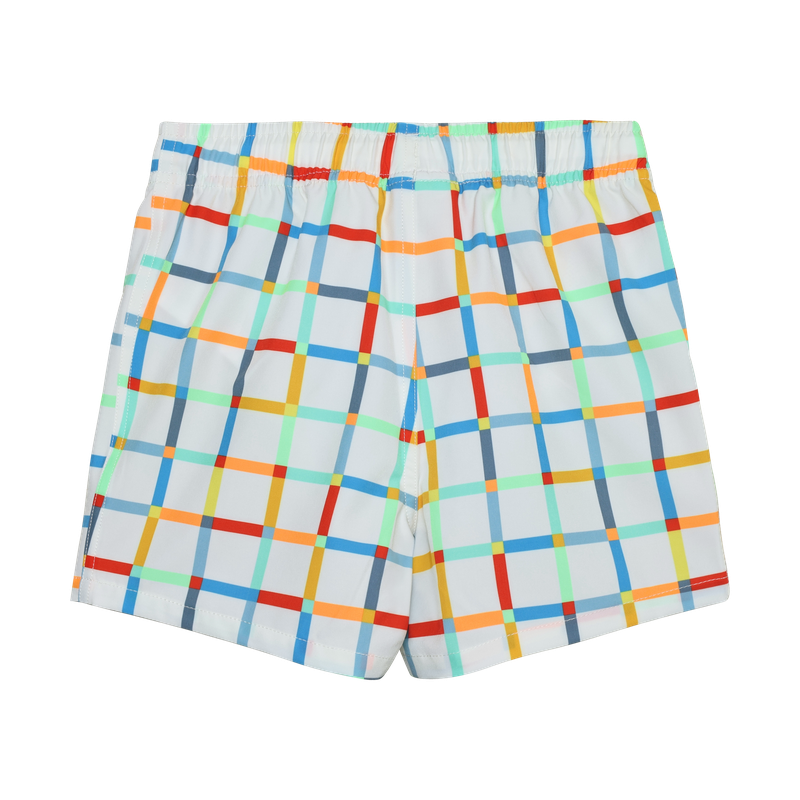 Bright Square Swim Trunks