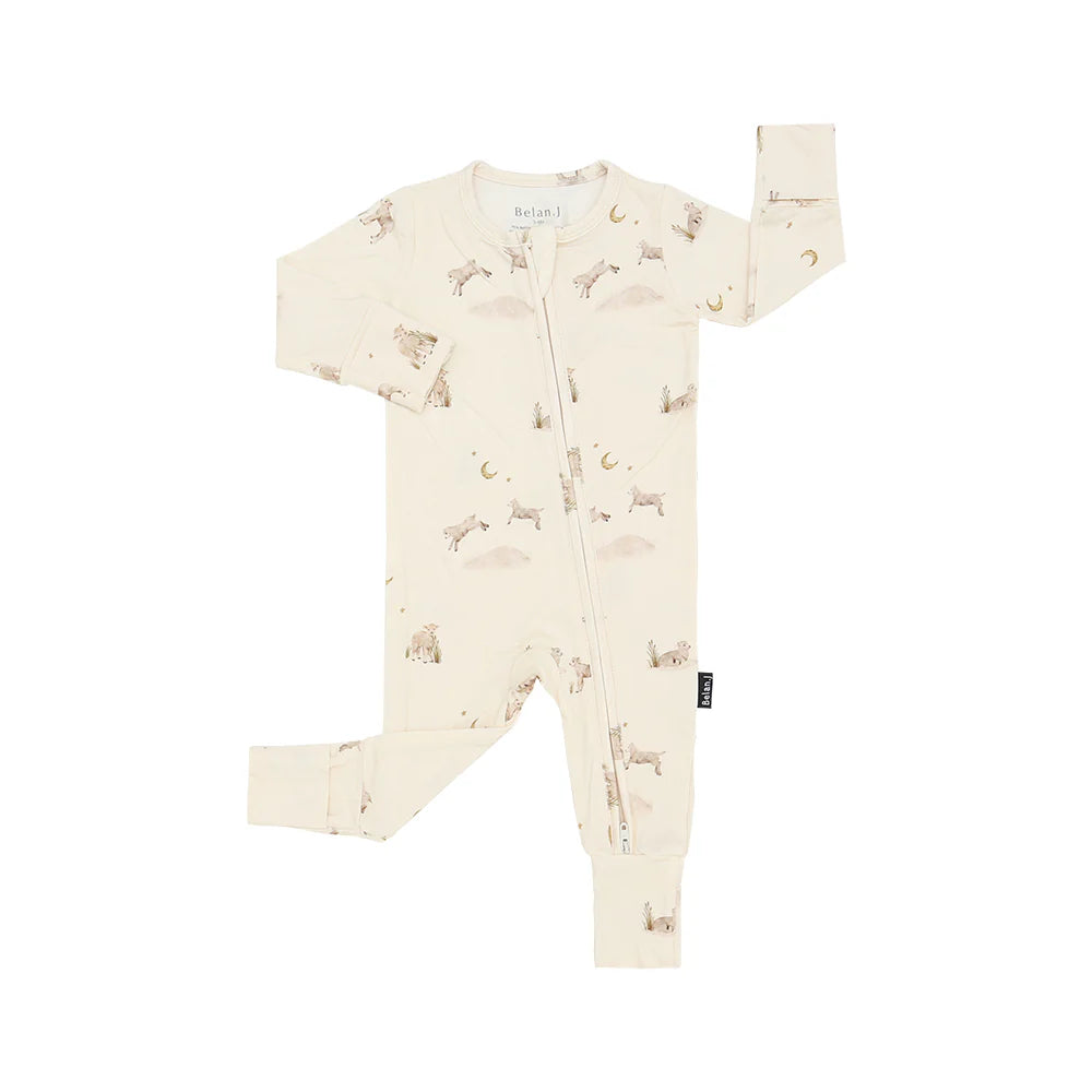 Little Lambs Sleeper/Romper