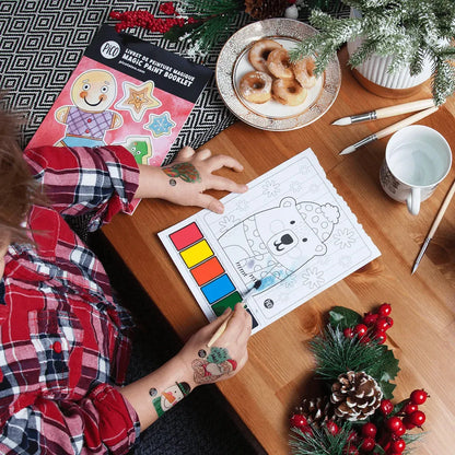 Magic painting booklet - Christmas