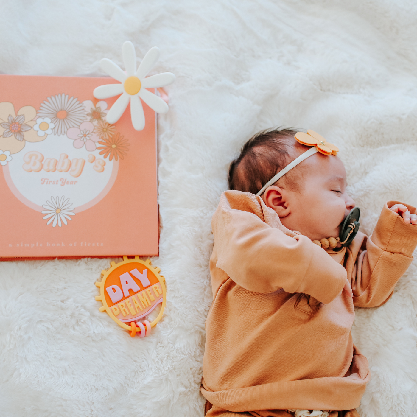 Flower Child Baby Teether Toy