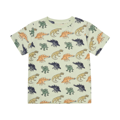 Dino Top & Olive Shorts 2 Piece