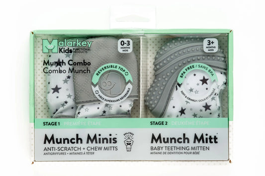 Munch Mini + Mitt Combo - Grey