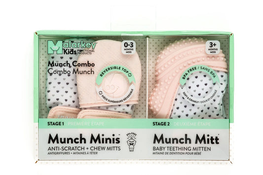 Munch Mini + Mitt Combo - Blush