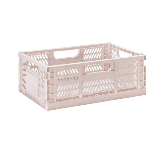 Folding Crate - Pink