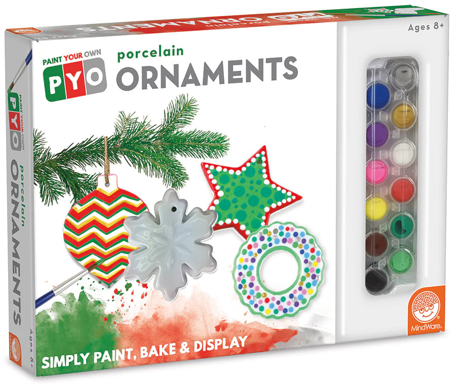 Paint-Your-Own Christmas Ornaments