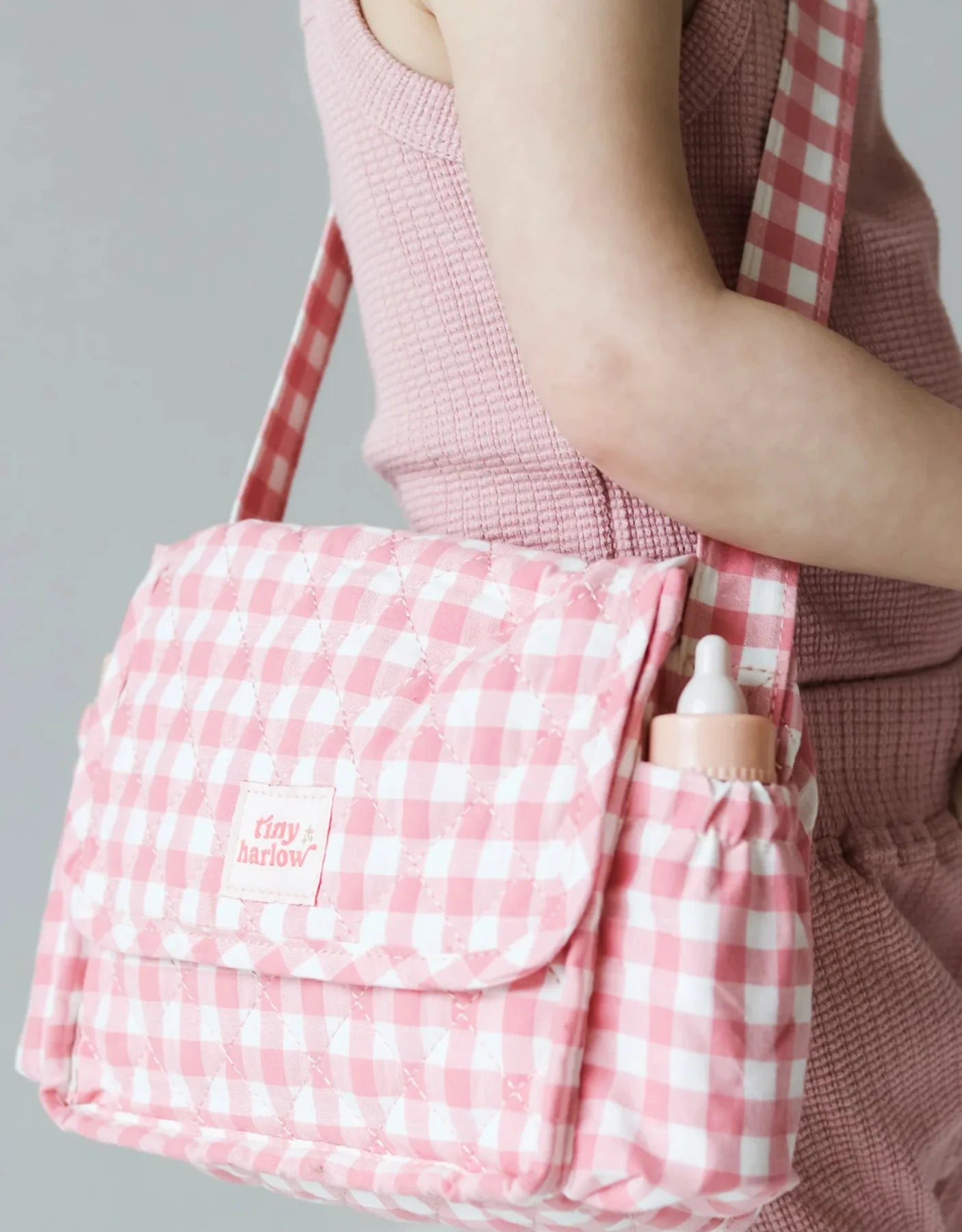 Convertible Diaper Bag - Pink