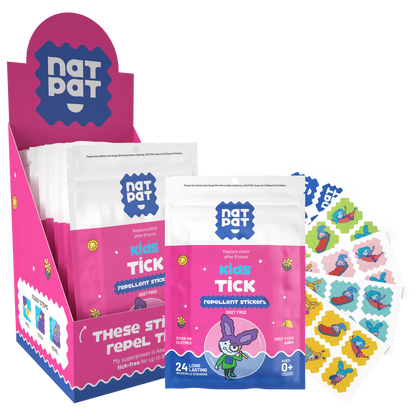 Kids Tick Repellent Stickers (24 Pack)