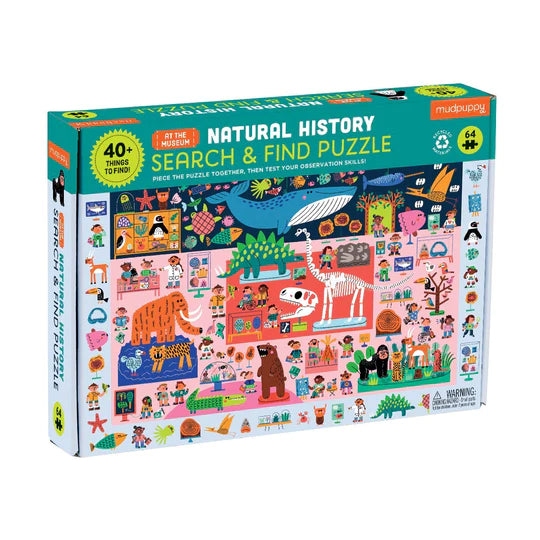 Natural History Museum Search & Find Puzzle
