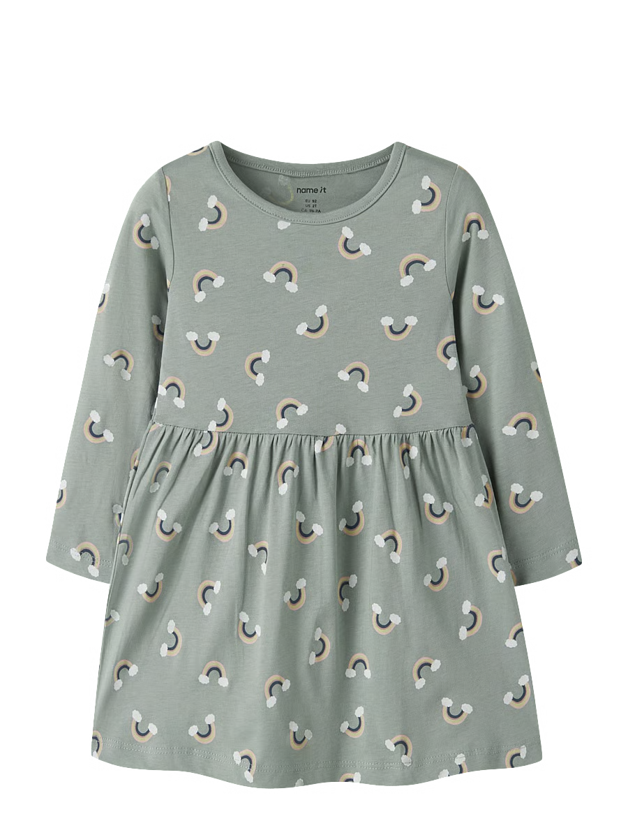 Green Rainbow Dress