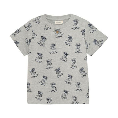 Grey Dog Tee