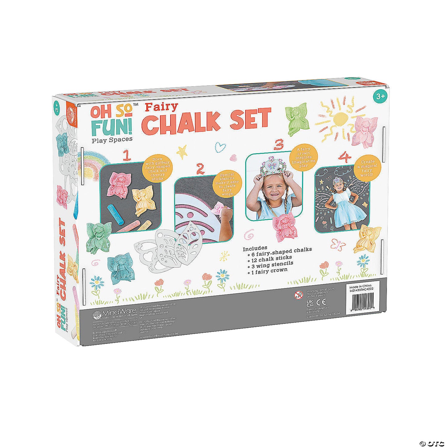 Oh So Fun! Fairy Chalk Set