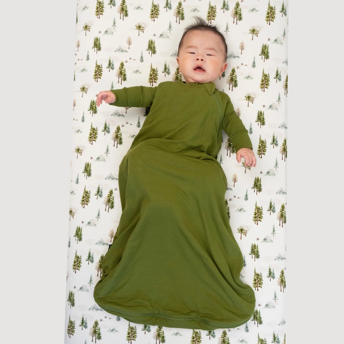 1.0 TOG Sleep Sack - Ribbed Olive Green