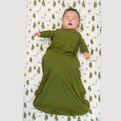 1.0 TOG Sleep Sack - Ribbed Olive Green