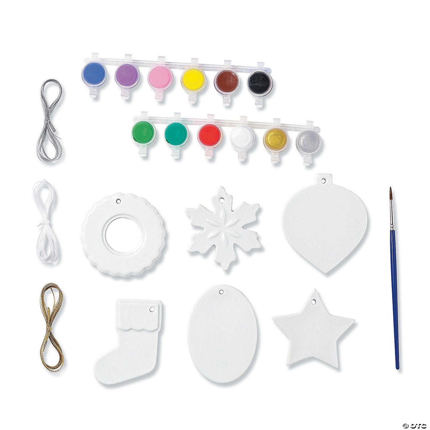 Paint-Your-Own Christmas Ornaments