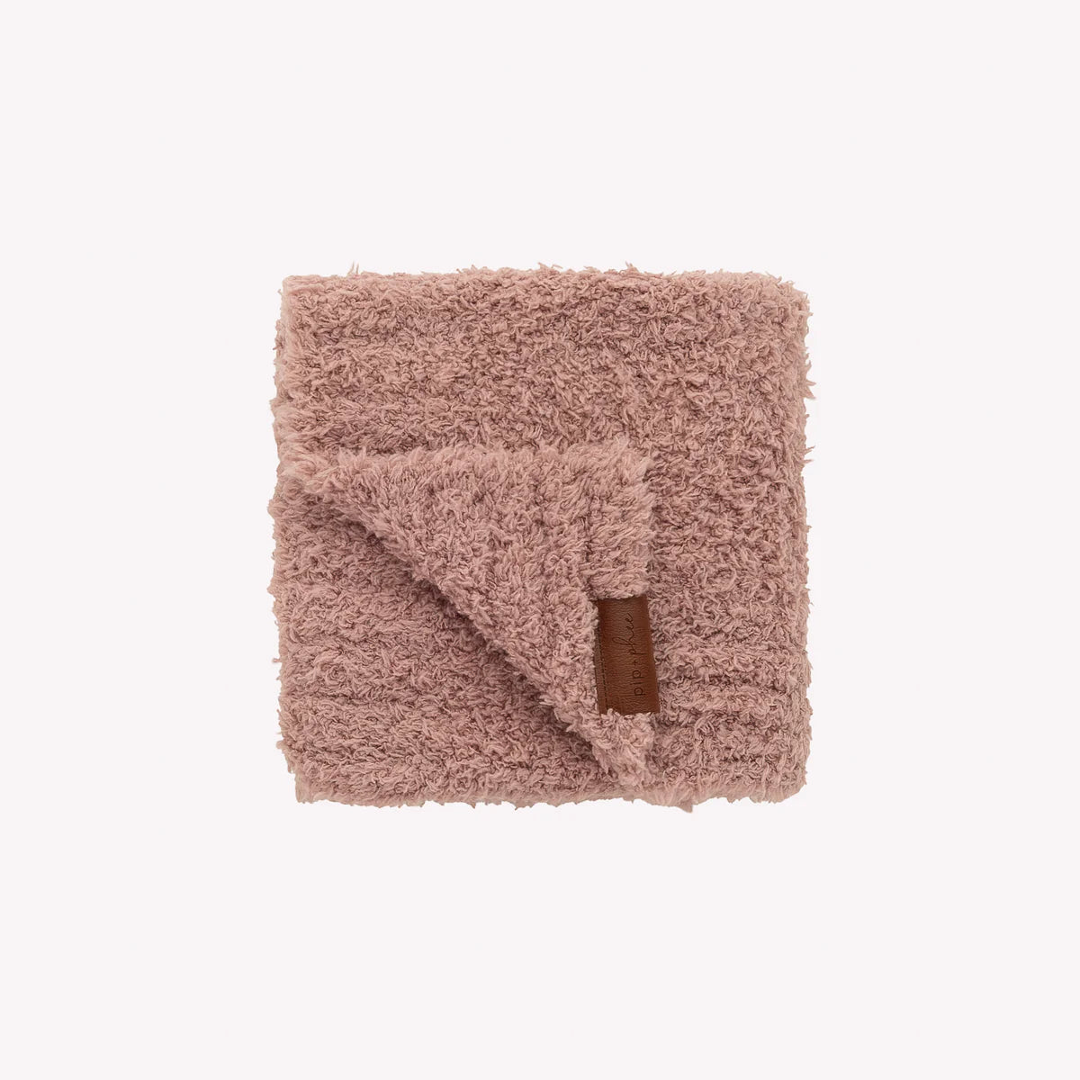 Petal Pink Plush Blanket