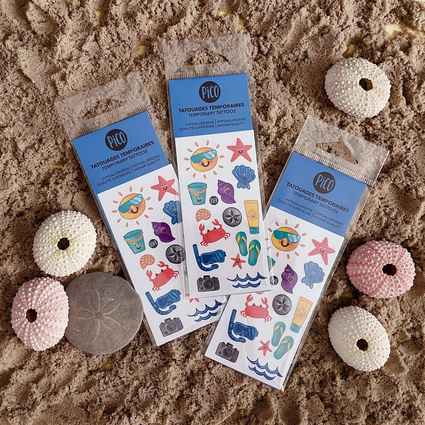 A day at the beach Tattoos