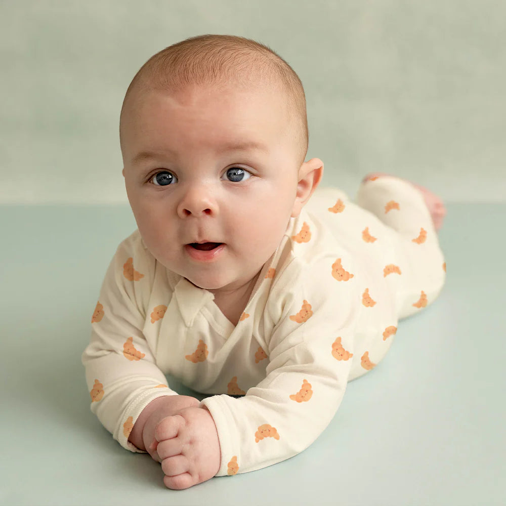 Croissant Cotton Modal Footie