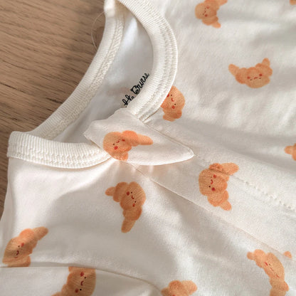 Croissant Cotton Modal Footie