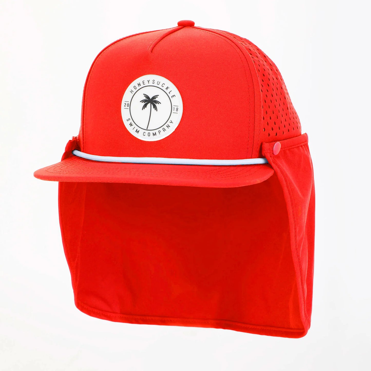 Snapback Sunhat - Red